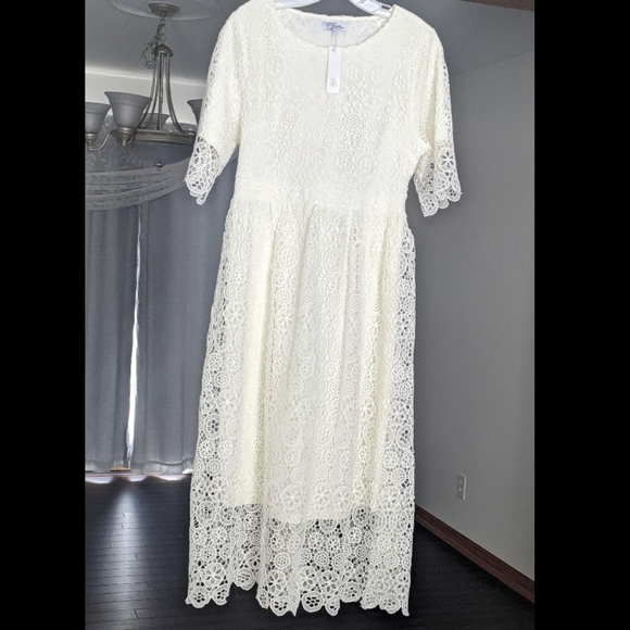 NWT BALTIC BORN Rheba Midi Dress L - Picture 4 of 10